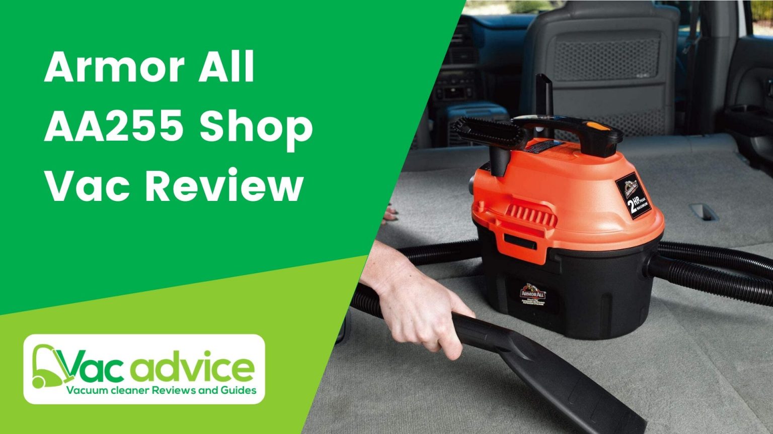 Armor All AA255 Wet/Dry HP Shop Vac Review VacAdvice